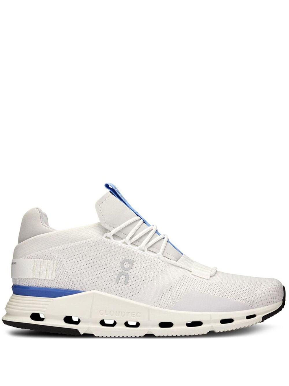 On Running Cloudnova "Undyed/Ultramarine" sneakers - White von On Running