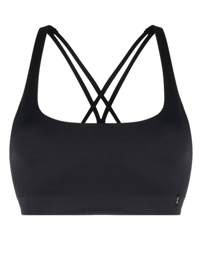 On Running Movement padded sports bra - Black von On Running