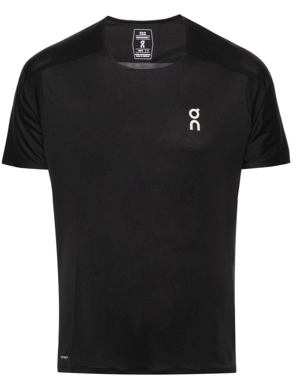 On Running Performance-T panelled-design T-shirt - Black von On Running