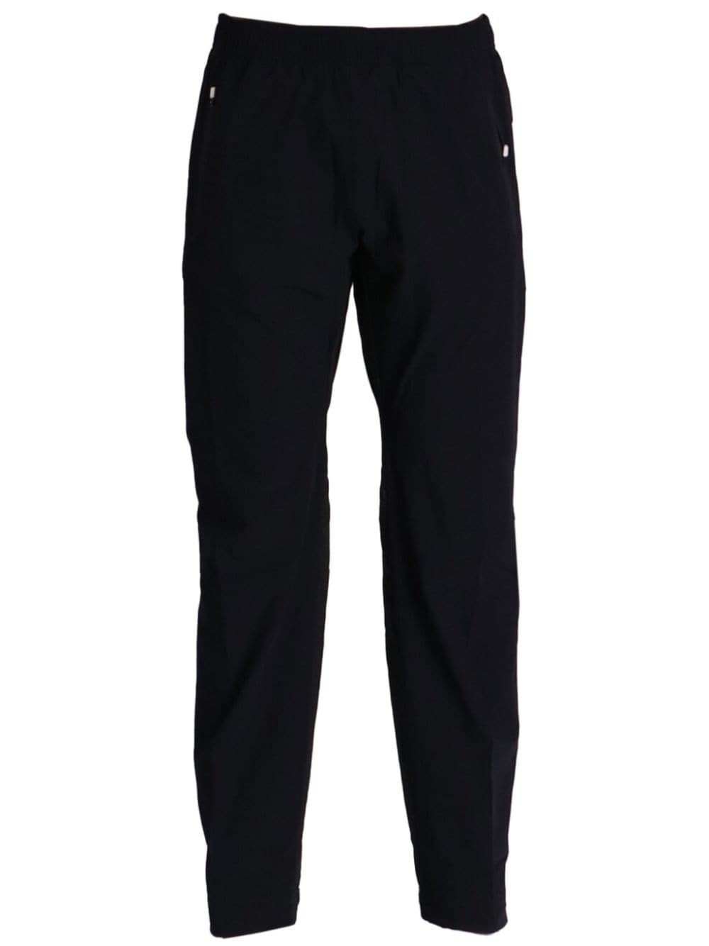 On Running drawstring-ankles track pants - Black von On Running