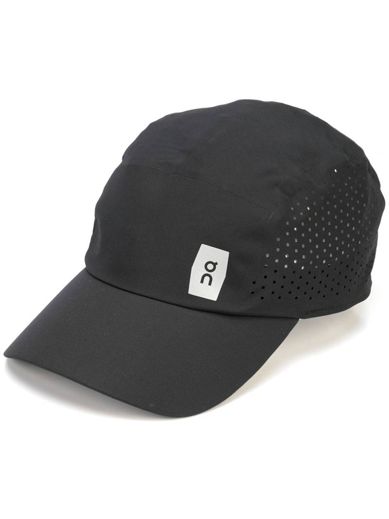 On Running perforated-detail cap - Black von On Running