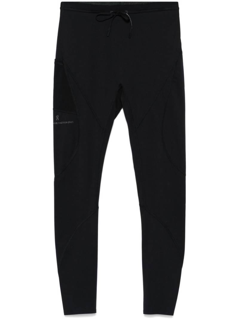 On Running x Post Archive Faction Women's Active leggings - Black von On Running