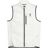 ON Herren Laufweste Weather Vest weiss | L von On