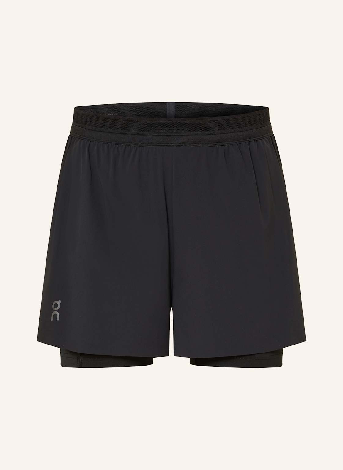 On 2-In-1-Laufshorts 3" Performance schwarz On 2-In-1-Laufshorts 3" Performance schwarz von On