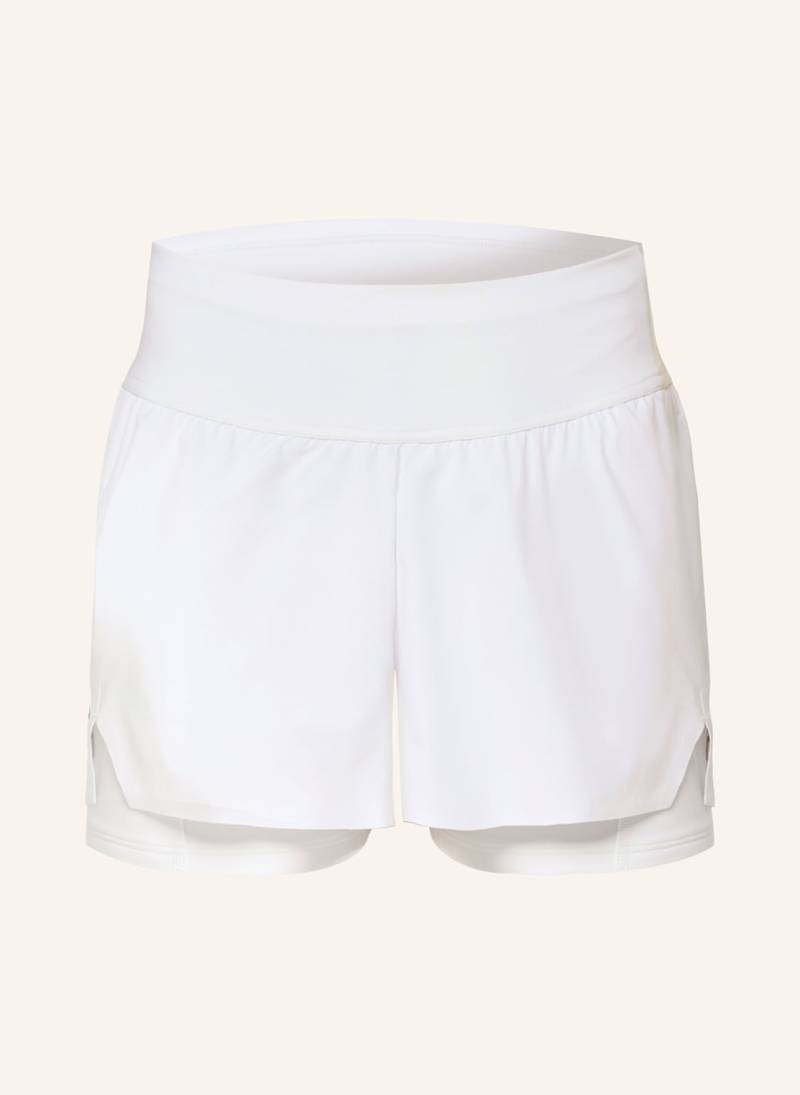 On 2-In-1-Tennisshorts Court weiss von On