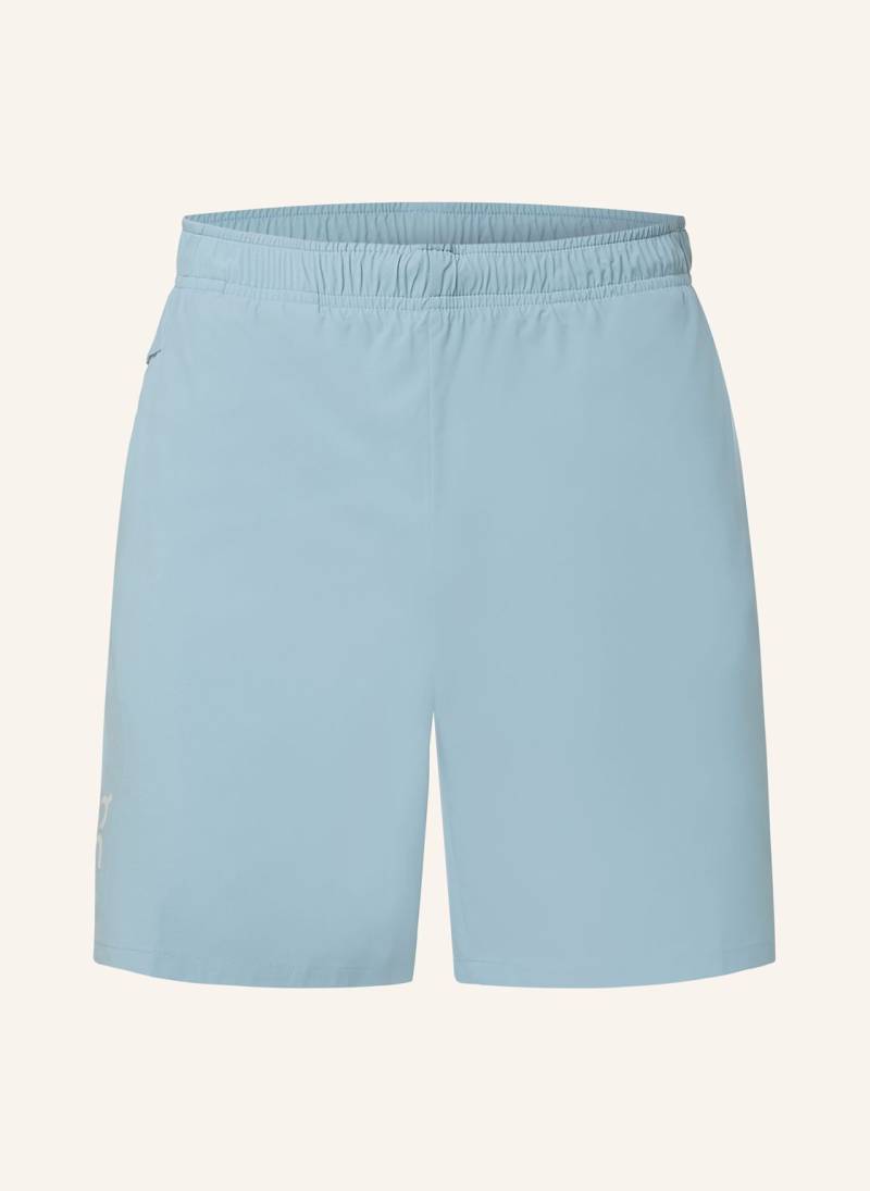 On 2-in1-Laufshorts Essential blau von On