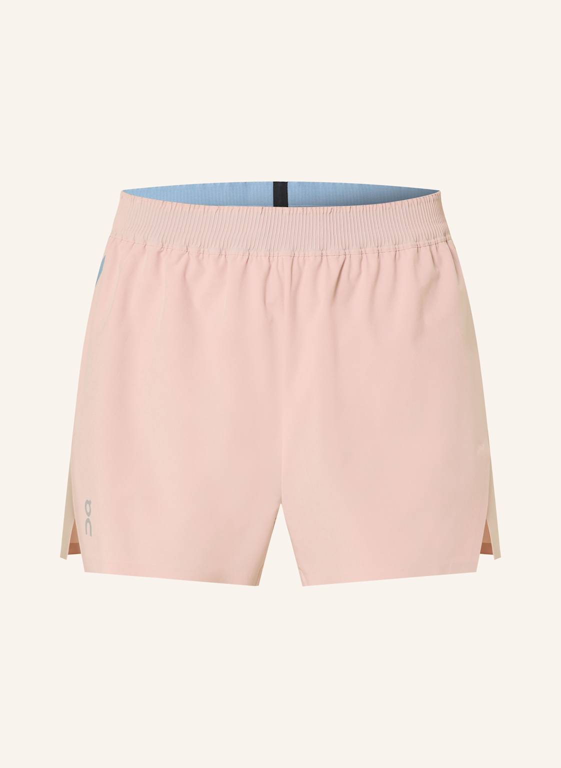 On 2-in1-Laufshorts Train braun von On