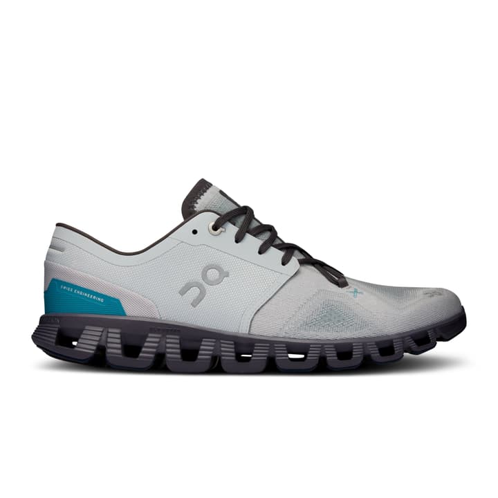 On Cloud X 3 Freizeitschuhe silber von On