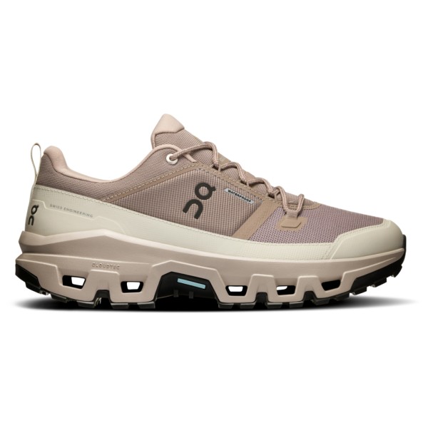 On - Cloudrock Low WP - Wanderschuhe Gr 40 beige/braun von On