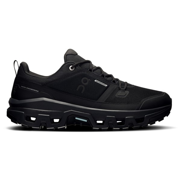 On - Cloudrock Low WP - Wanderschuhe Gr 47,5 schwarz von On