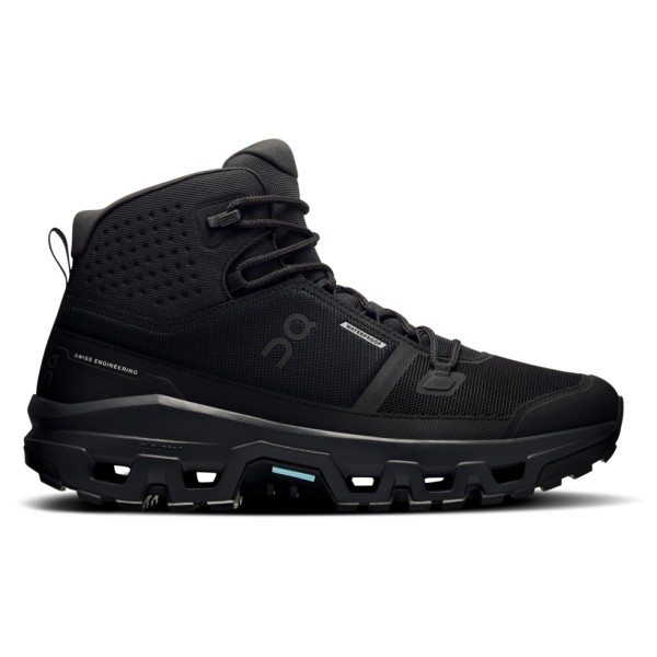 On - Cloudrock Mid WP - Wanderschuhe Gr 40,5 schwarz von On