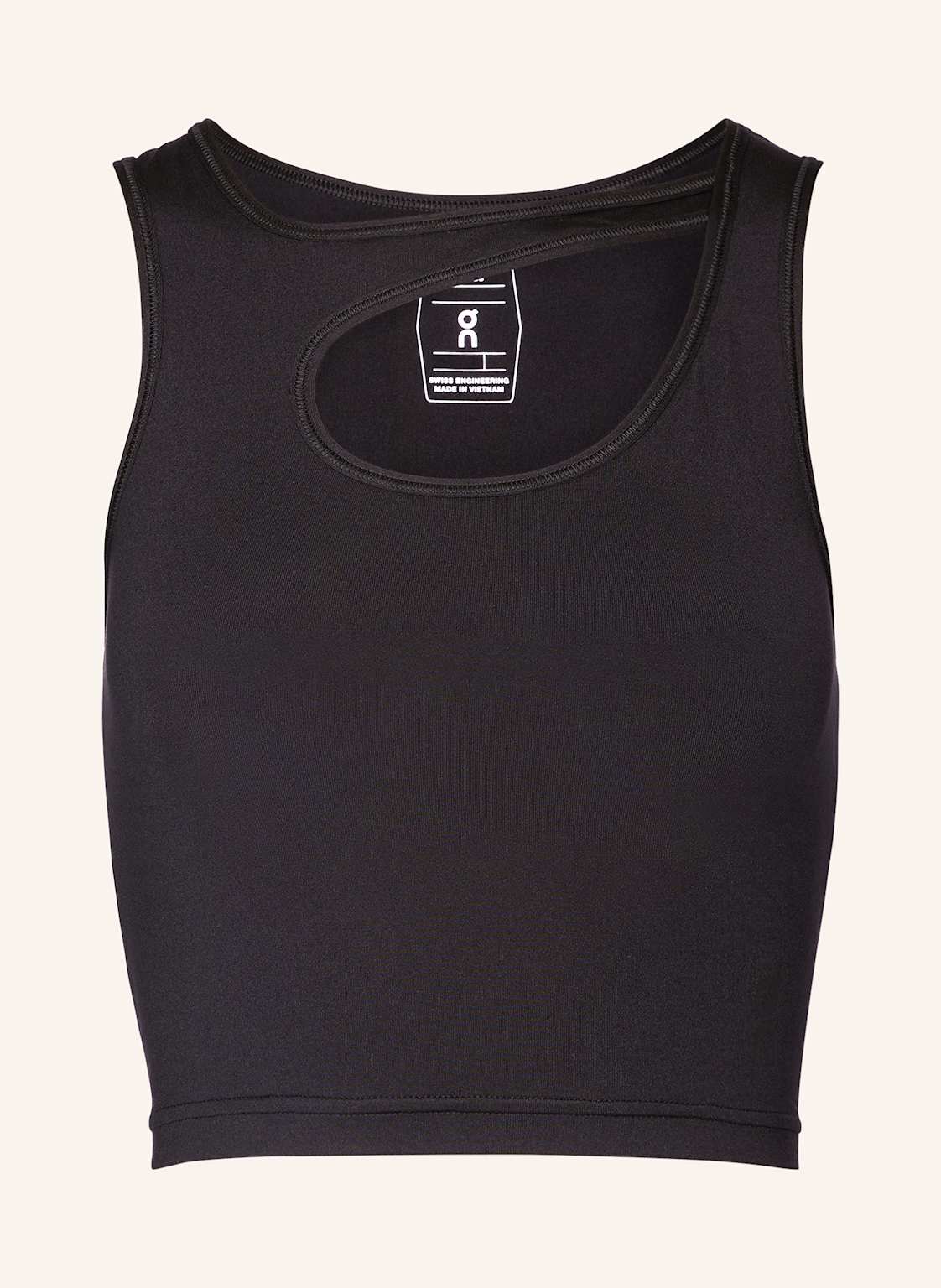 On Cropped-Top Studio Cut Out schwarz On Cropped-Top Studio Cut Out schwarz von On