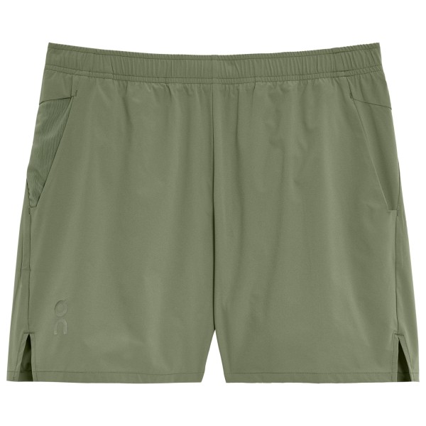 On - Essential Shorts - Laufshorts Gr L oliv von On