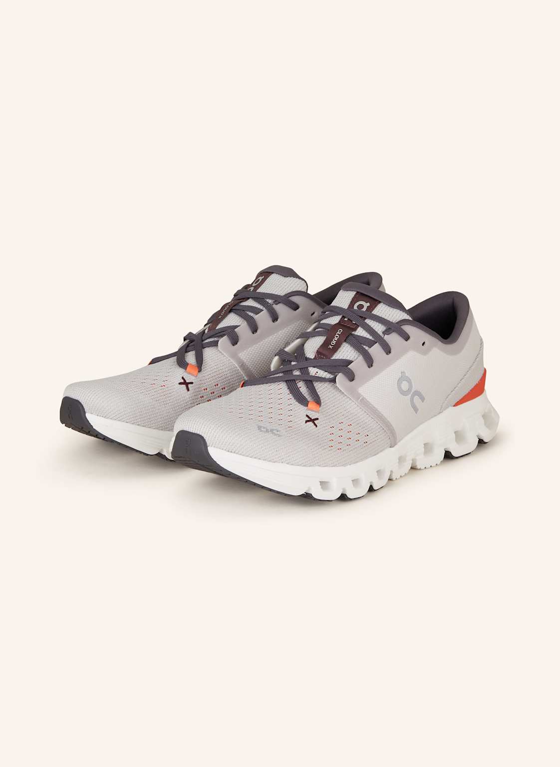 On Fitnessschuhe Cloud X 4 beige von On