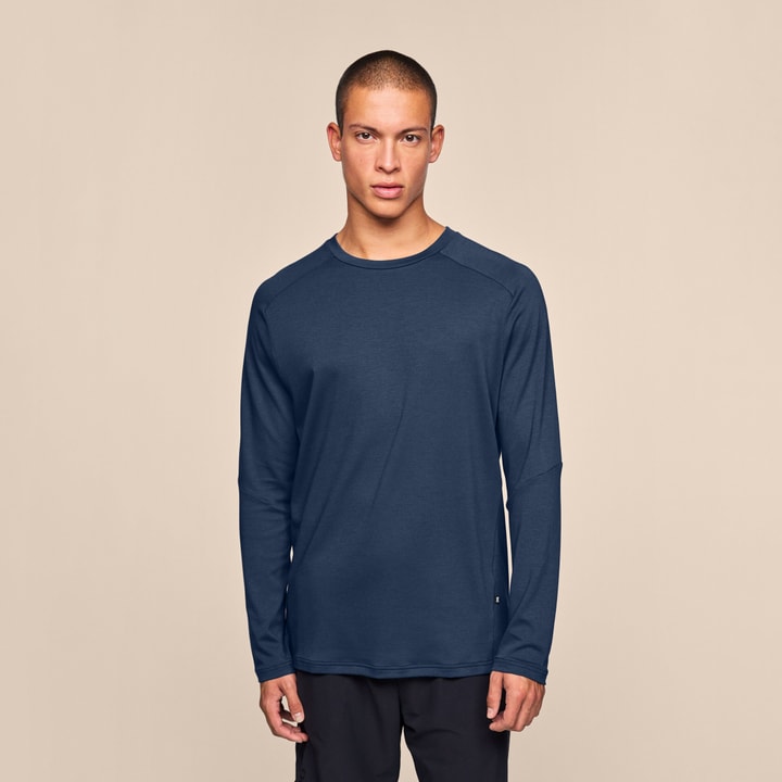 On Focus Long-T Pullover denim von On