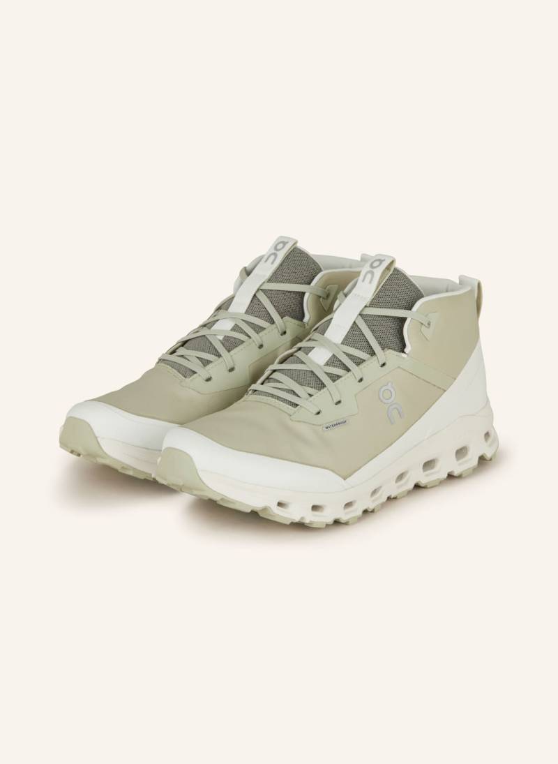 On Hightop-Sneaker Cloudroam Waterproof gruen von On