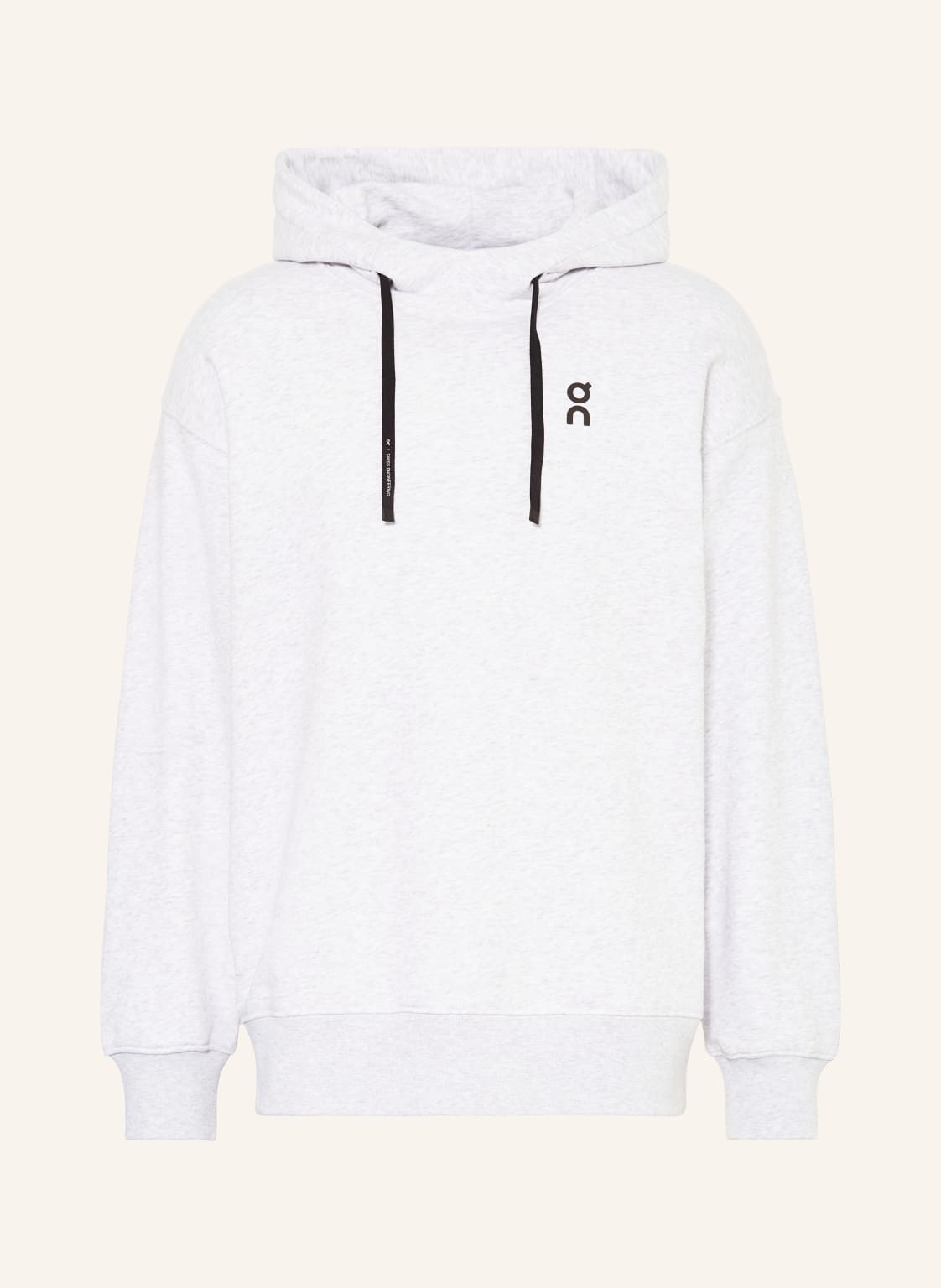 On Hoodie Club grau von On