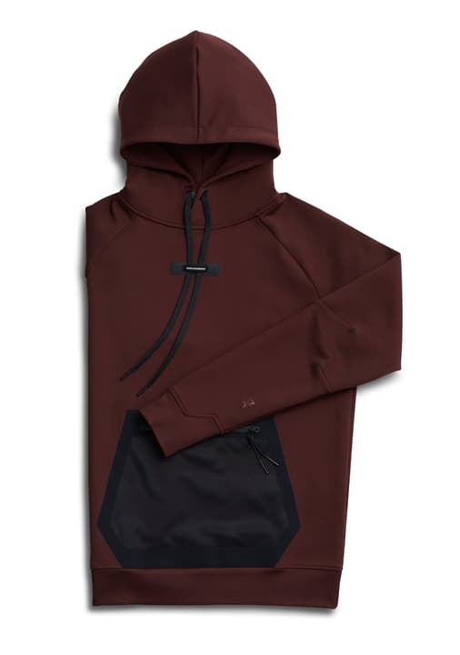 On Hoodie Hoodie bordeaux von On