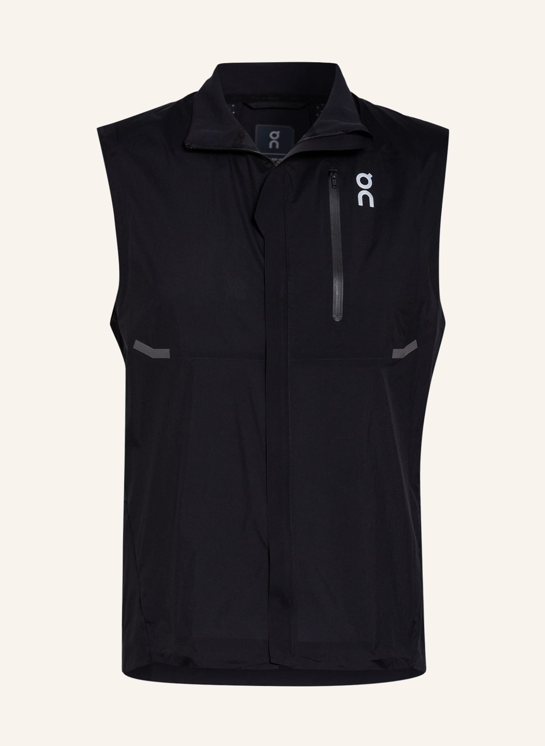 On Laufweste Weather Vest schwarz von On