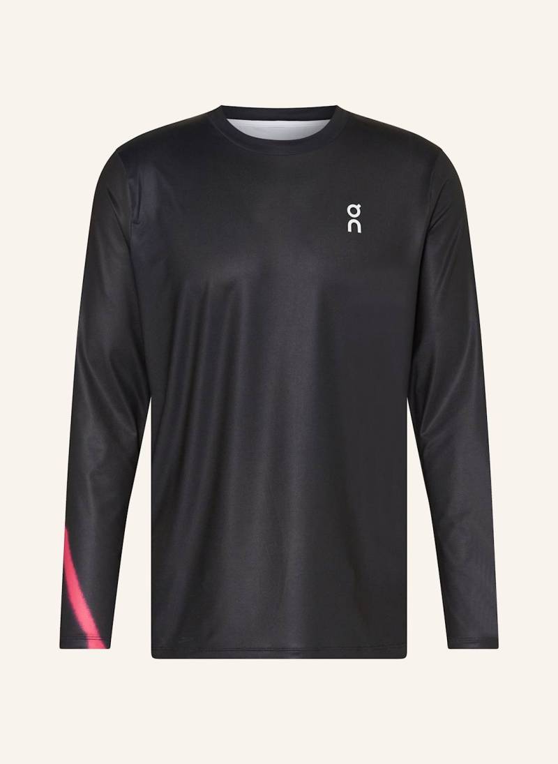 On Longsleeve Court Long-T schwarz von On