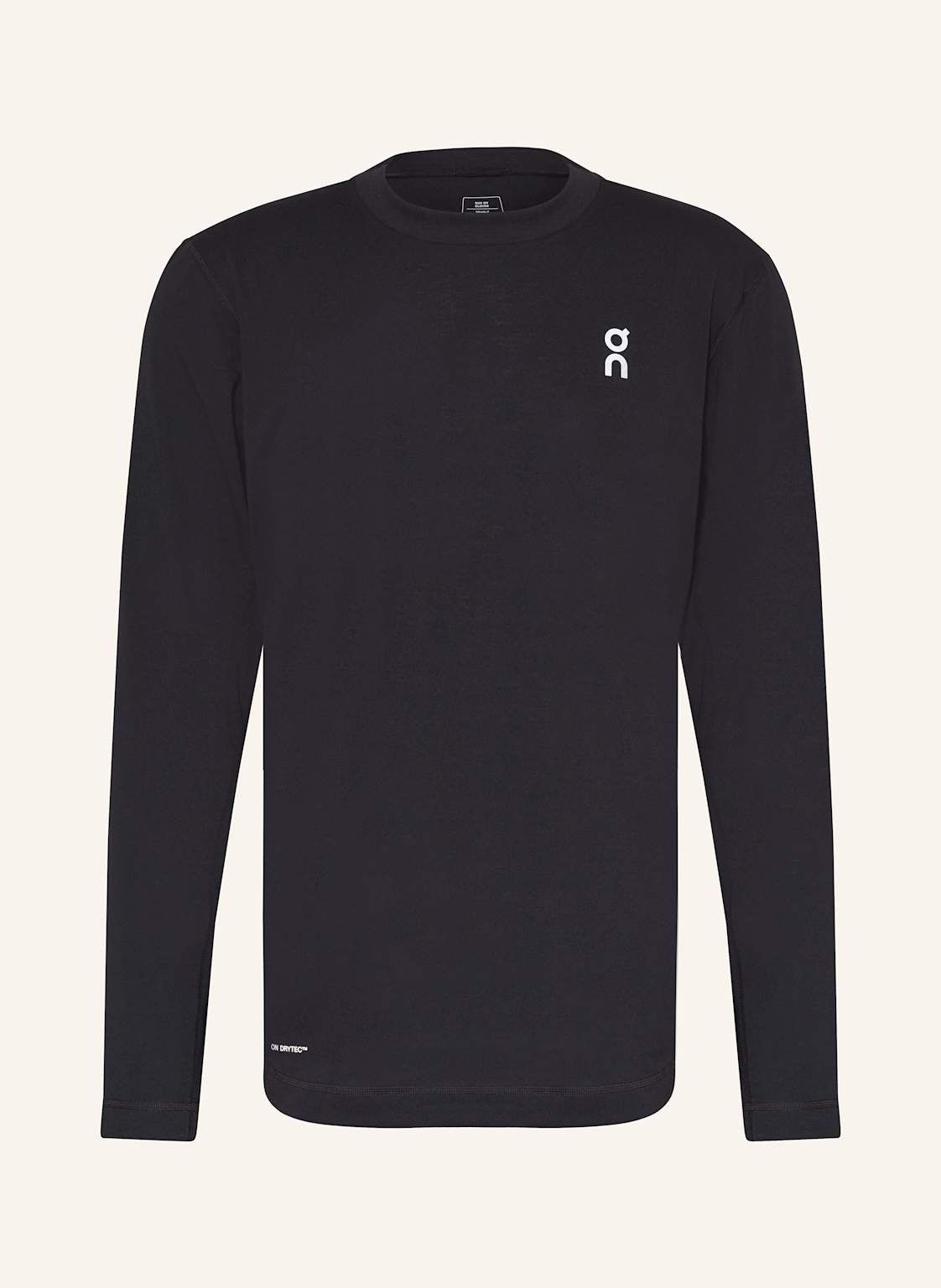 On Longsleeve Train Long-T Graphic schwarz von On