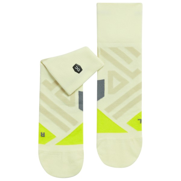 On - Performance Mid Sock - Laufsocken Gr L gelb von On