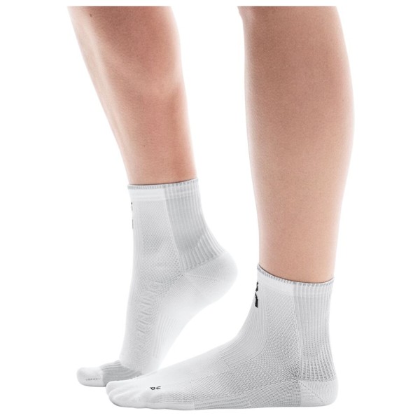 On - Performance Run Sock Mid - Laufsocken Gr L - EU: 47 - 49 grau von On