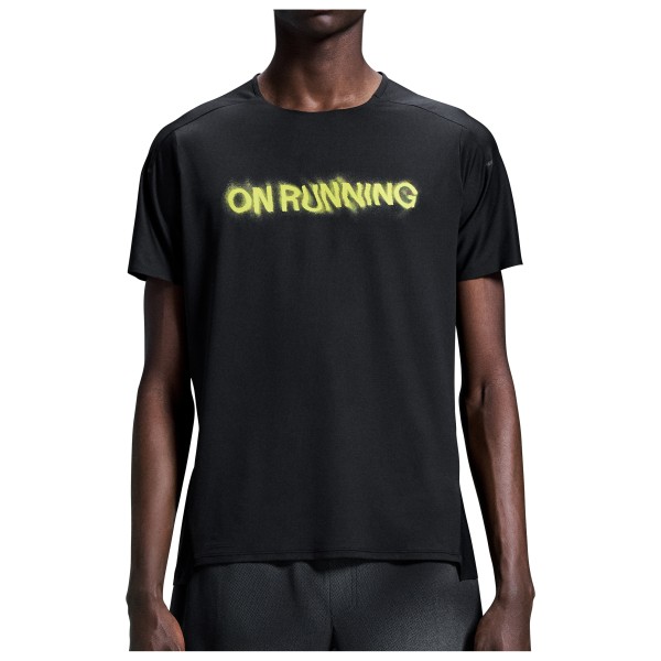 On - Performance-T Lumos - Laufshirt Gr L schwarz von On