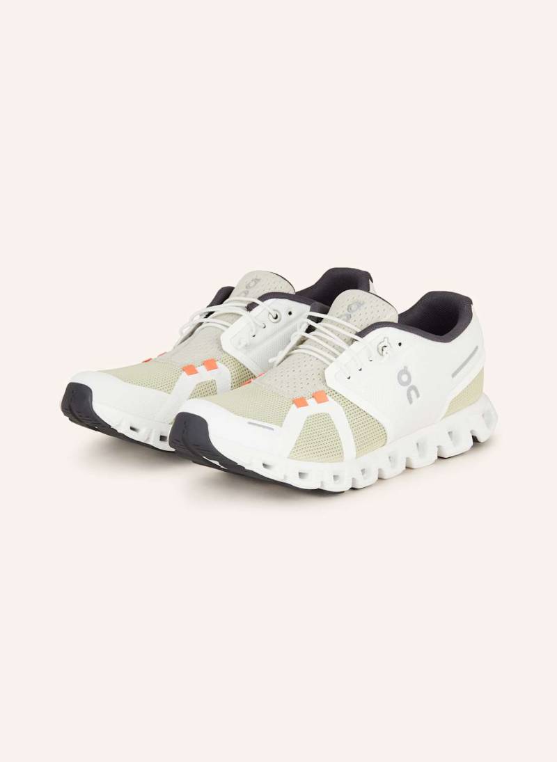 On Sneaker Cloud 5 Push weiss von On