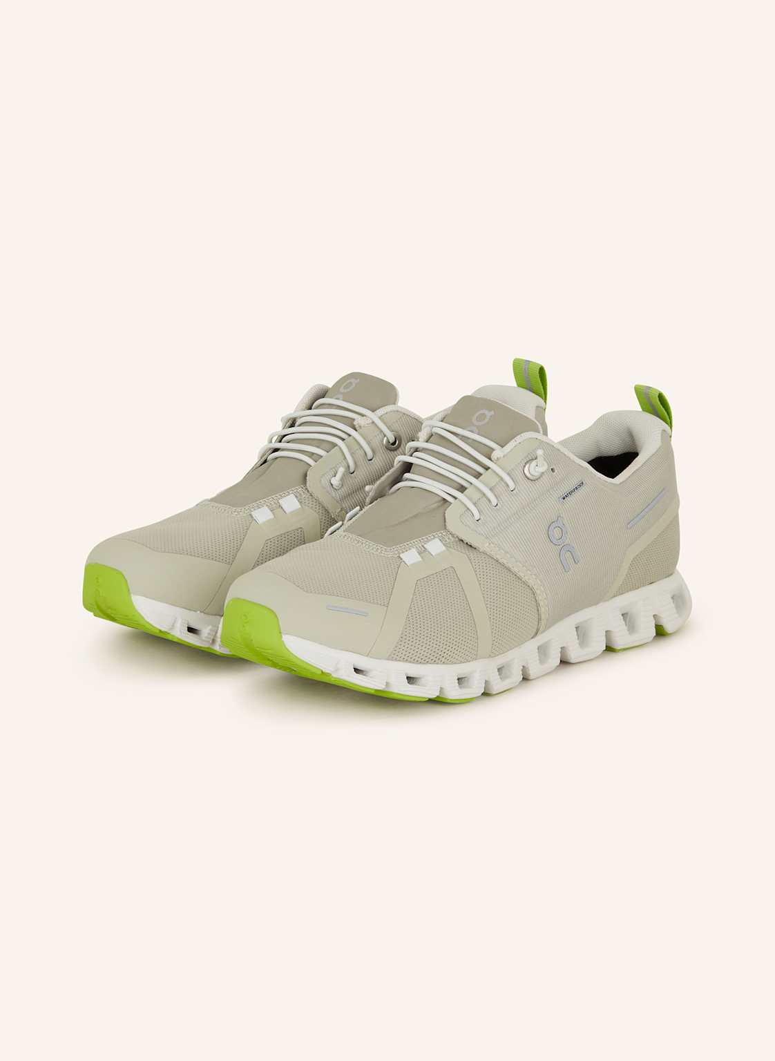 On Sneaker Cloud 5 Waterproof gruen On Sneaker Cloud 5 Waterproof gruen von On