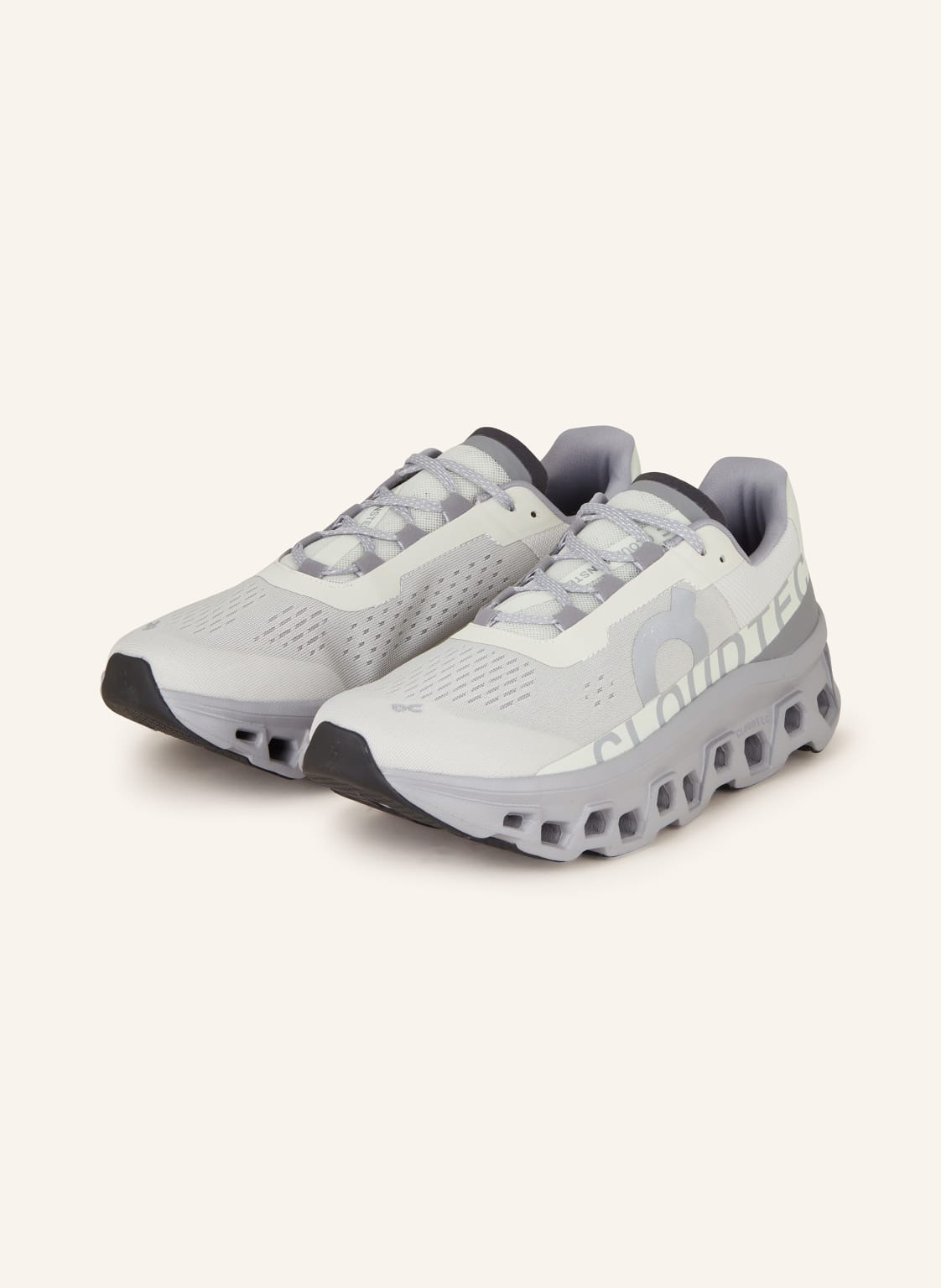 On Sneaker Cloudmonster grau von On