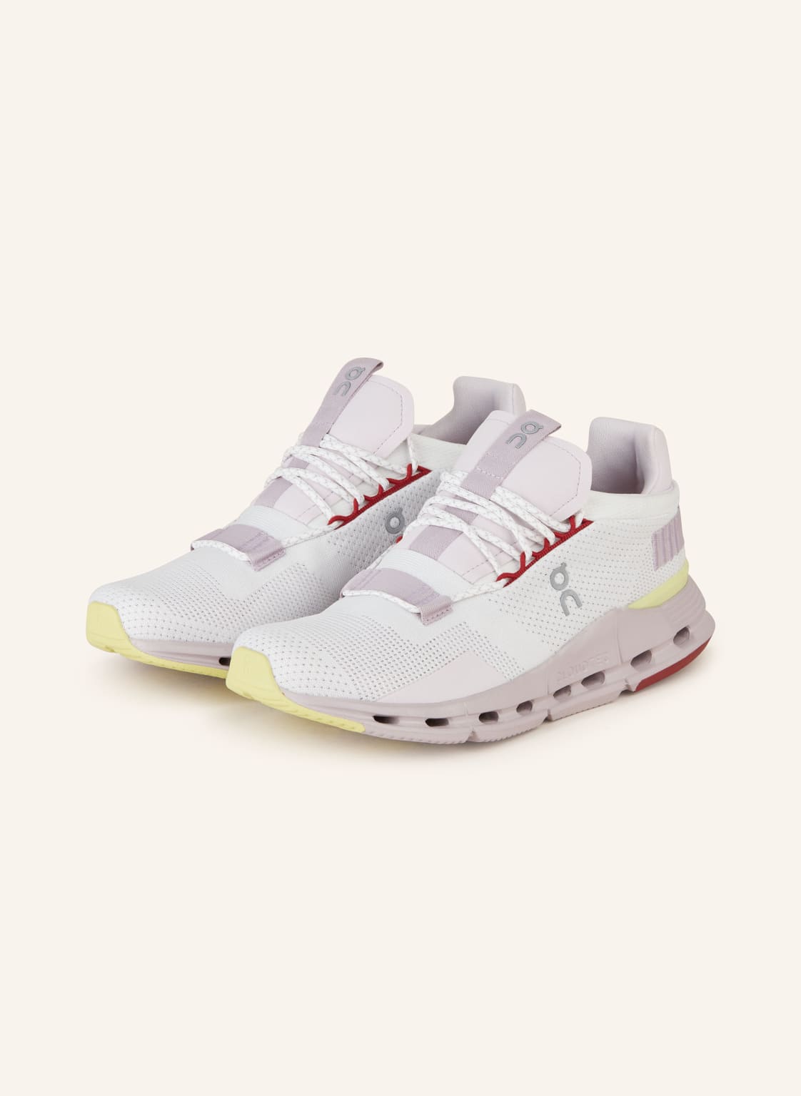 On Sneaker Cloudnova weiss von On