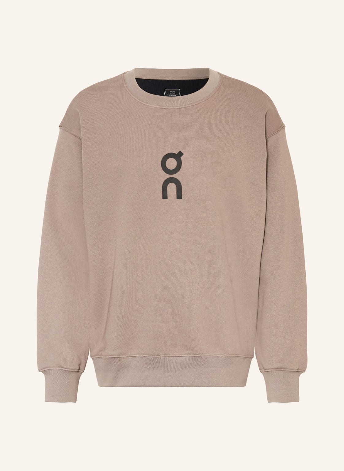 On Sweatshirt Club beige von On