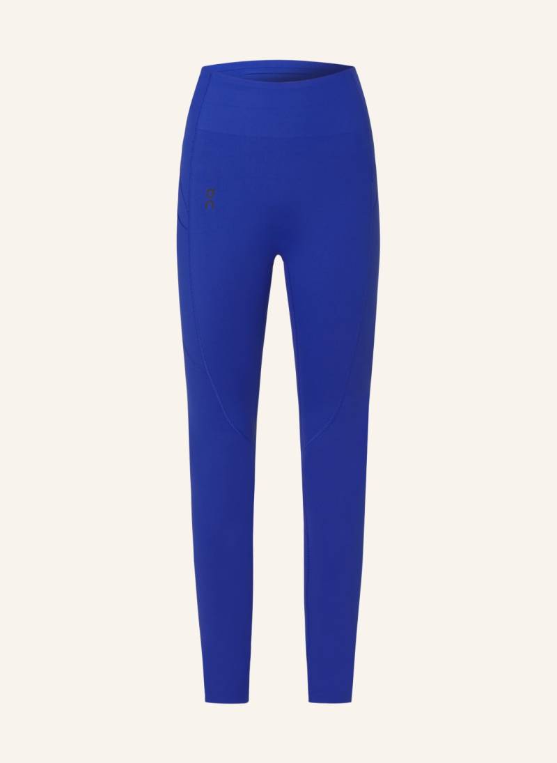 On Tights Movement blau von On