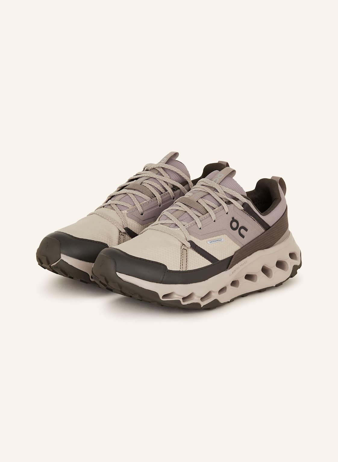 On Wanderschuhe Cloudhorizon Waterproof beige von On