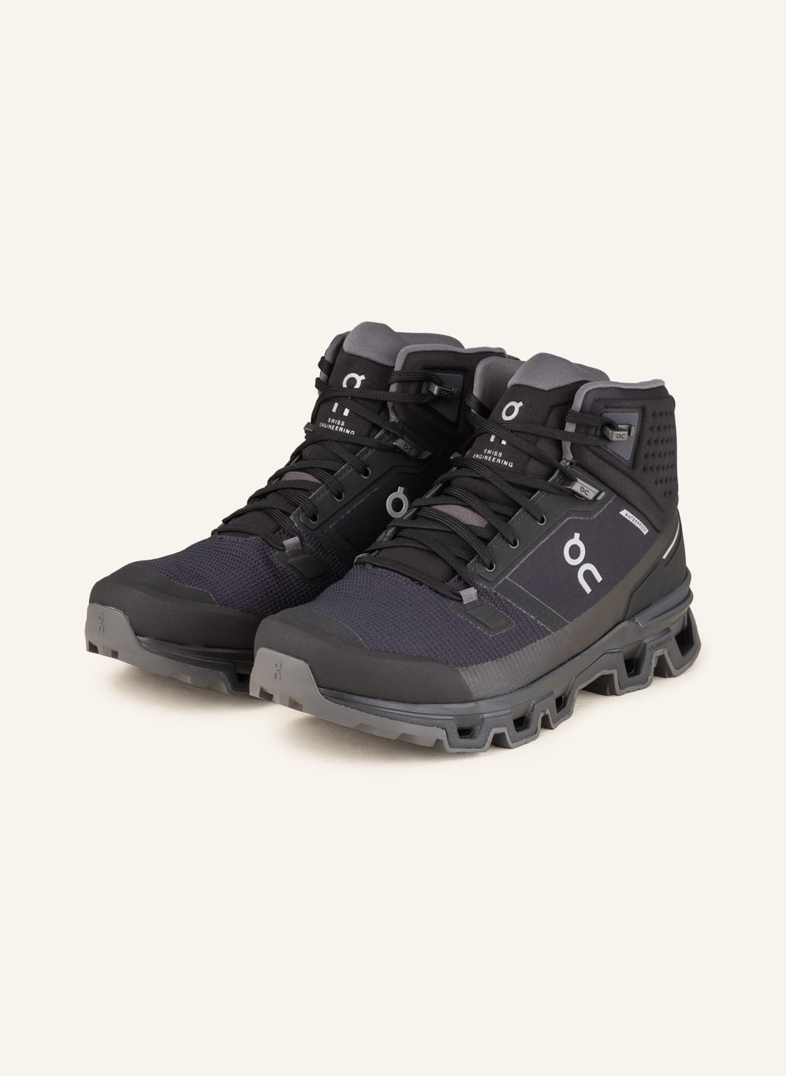 On Trekkingschuhe Cloudrock 2 Waterproof schwarz von On