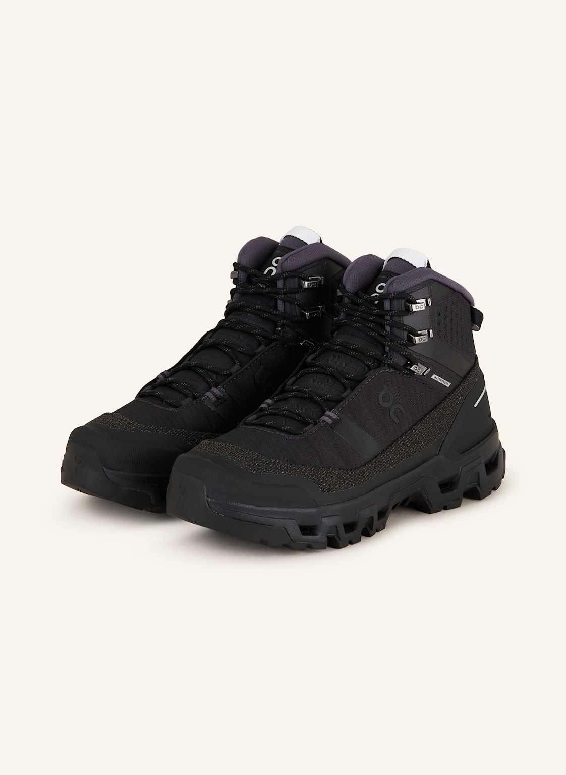 On Trekkingschuhe Cloudrock Trek Wp schwarz On Trekkingschuhe Cloudrock Trek Wp schwarz von On