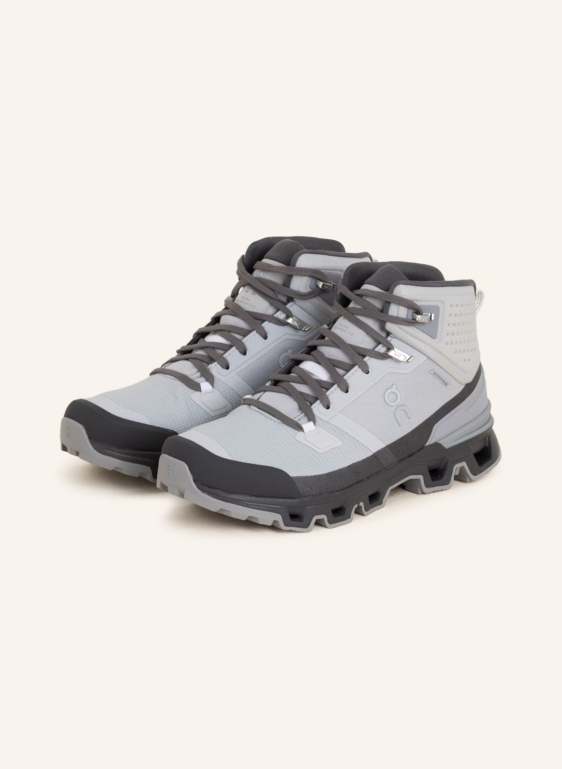 On Trekkingschuhe Cloudrock Waterproof grau von On