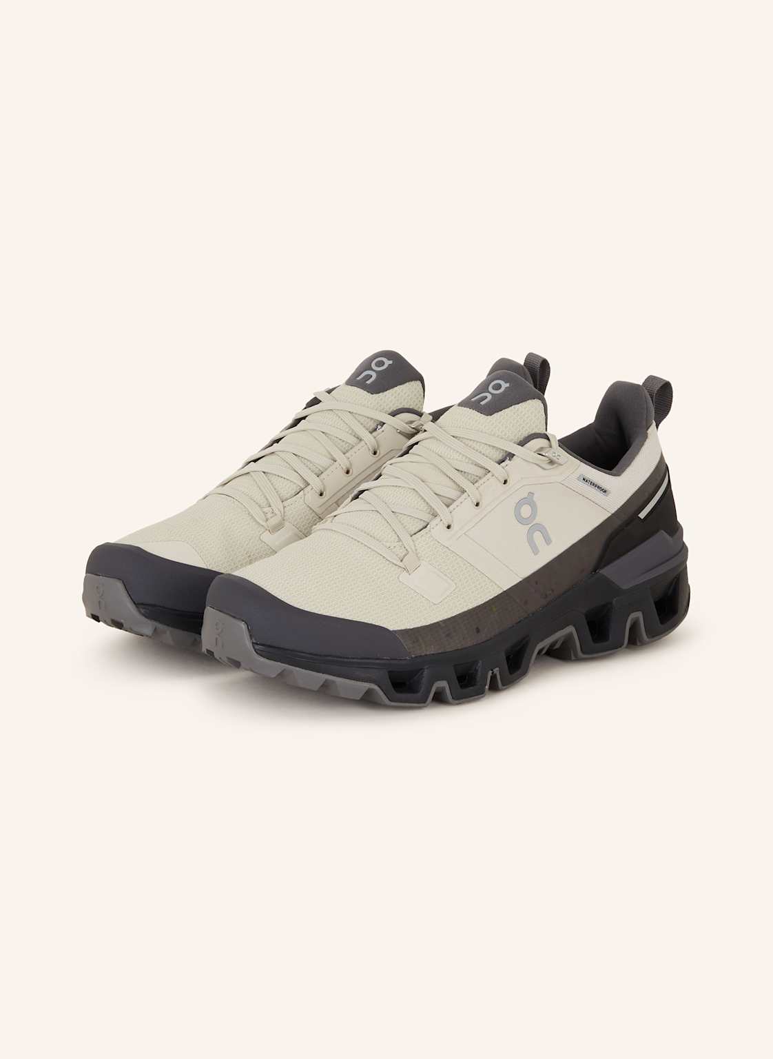 On Trekkingschuhe Cloudwander Waterproof beige von On