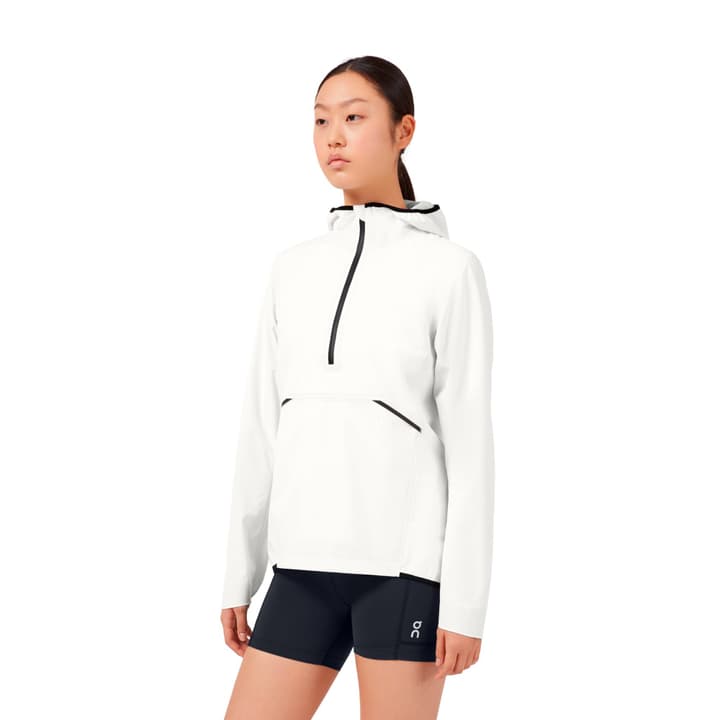 On W Waterproof Anorak Laufjacke weiss von On