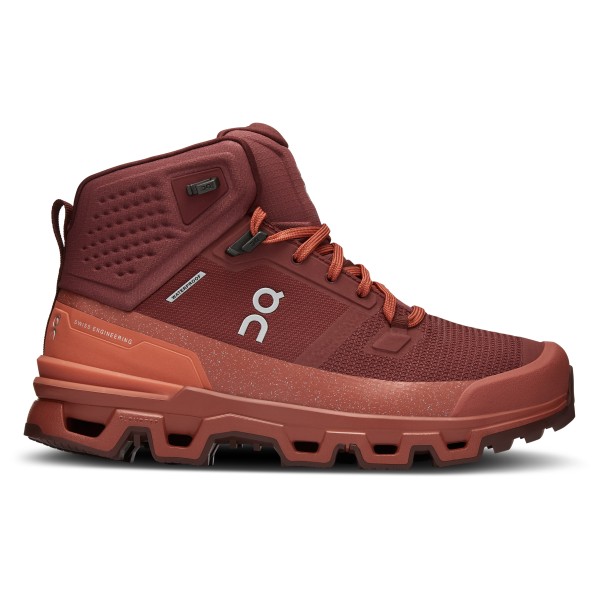 On - Women's Cloudrock 2 Waterproof - Wanderschuhe Gr 37 rot/braun von On