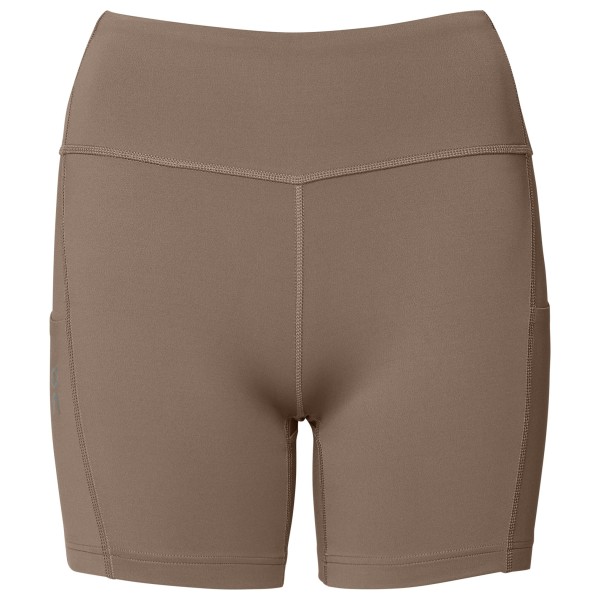 On - Women's Performance Short Tights - Laufshorts Gr L braun von On