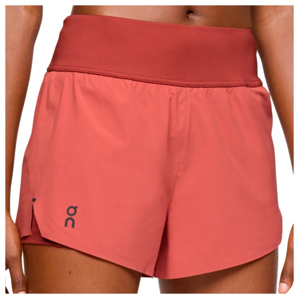 On - Women's Running Shorts - Laufshorts Gr L;S;XL grau;schwarz von On