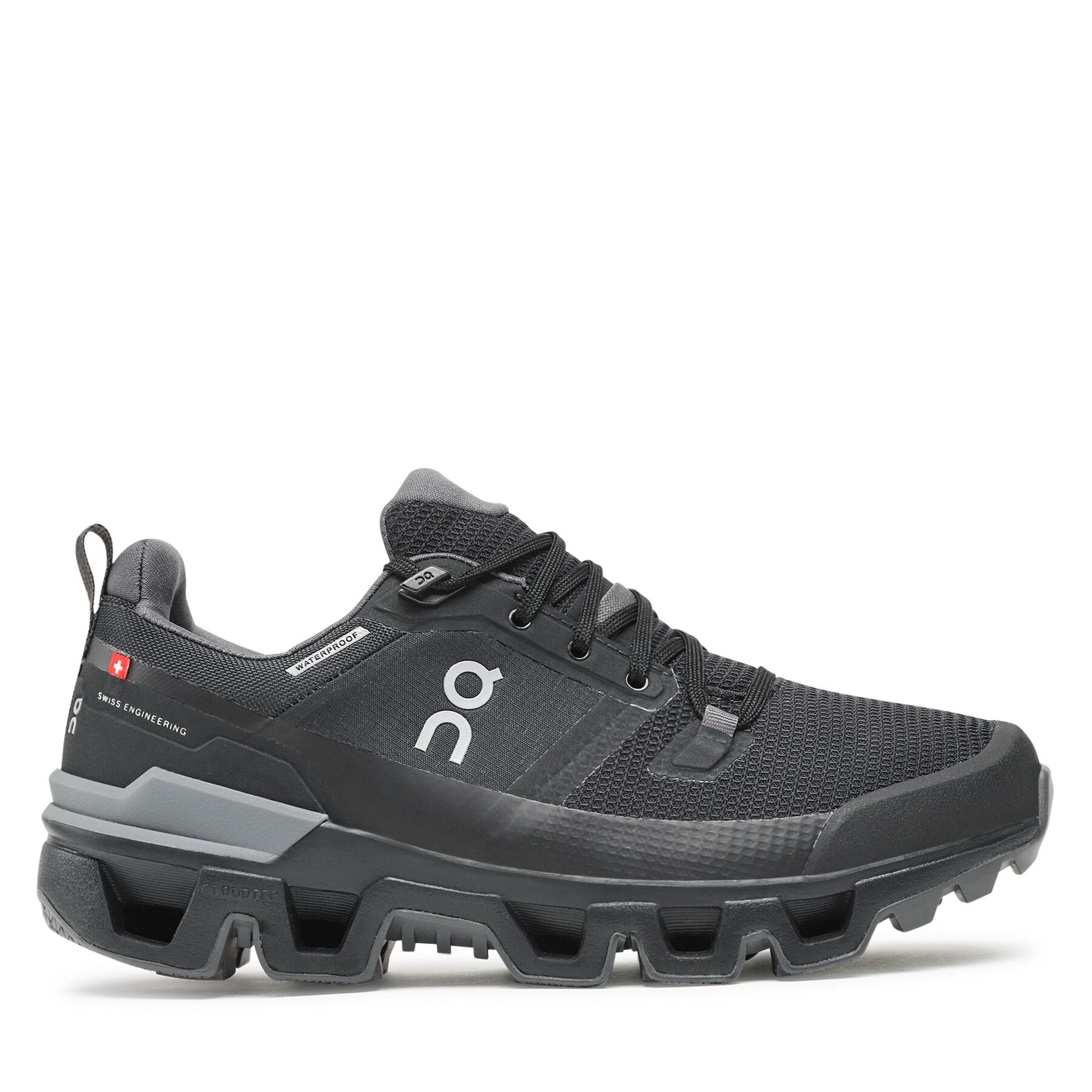 Trekkingschuhe On Cloudwander Waterproof 73.98602 Schwarz von On