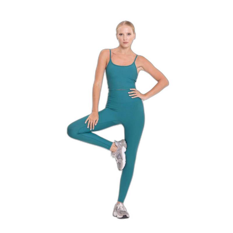 Leggings Damen Lotus Damen Smaragdgrün L/XL von Onamaste