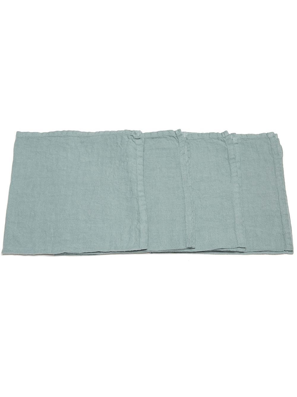 Once Milano four-set linen napkins - Blue von Once Milano