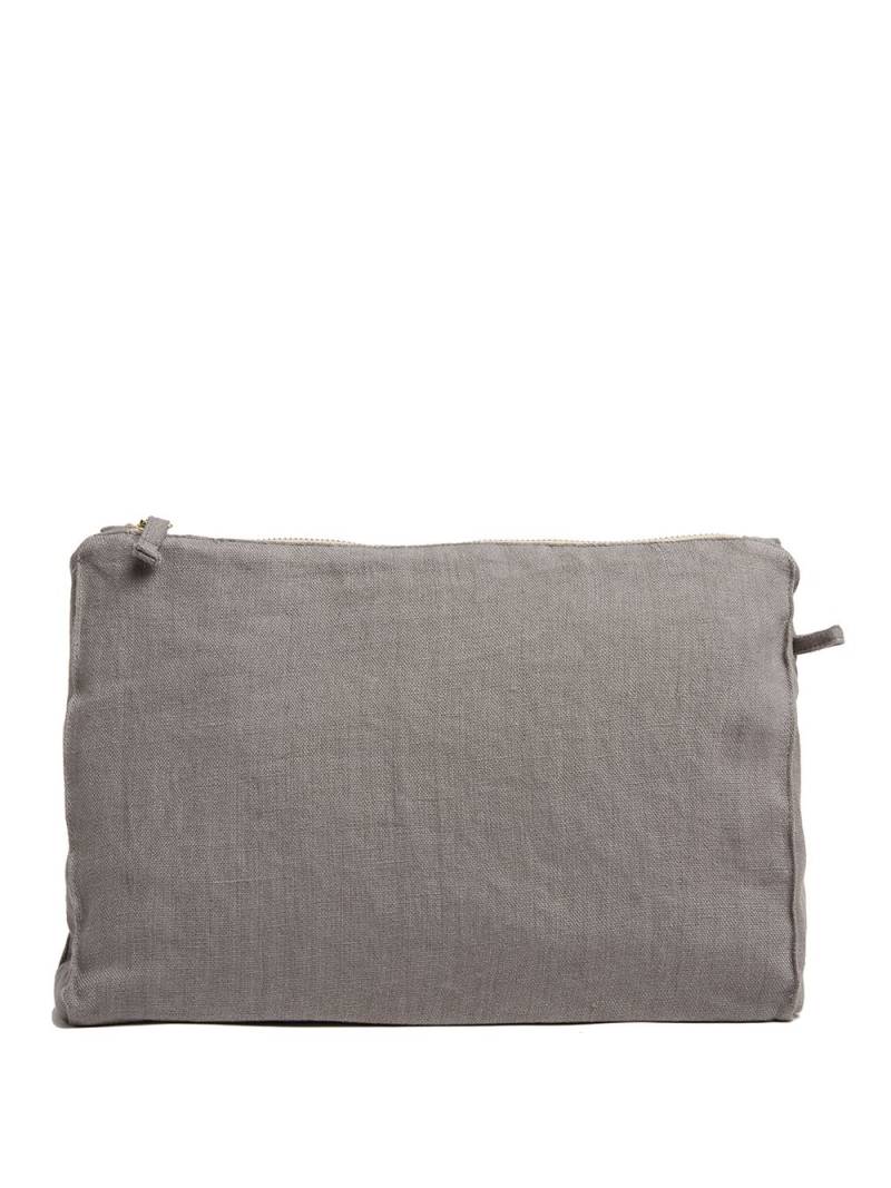 Once Milano large zipped travel bag - Grey von Once Milano