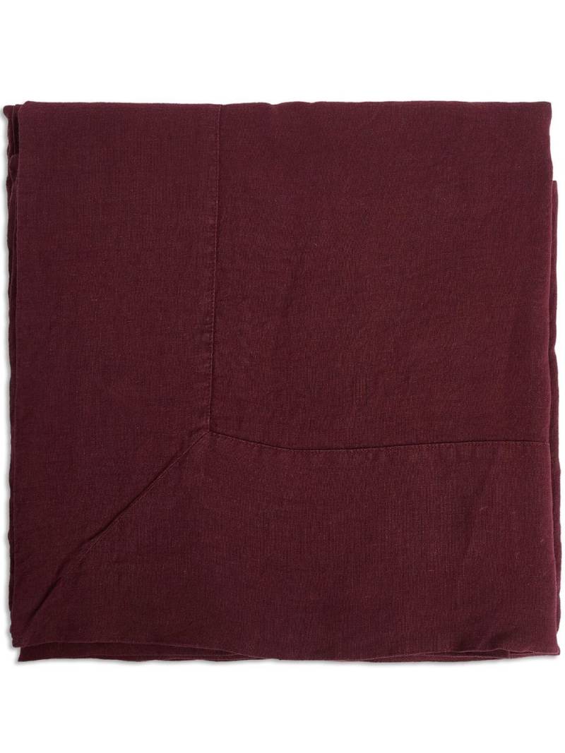 Once Milano medium linen tablecloth - Red von Once Milano