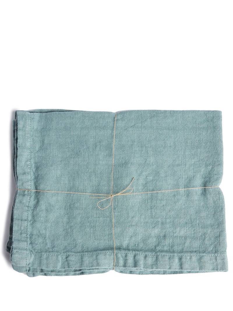 Once Milano set of two linen placemats - Blue von Once Milano