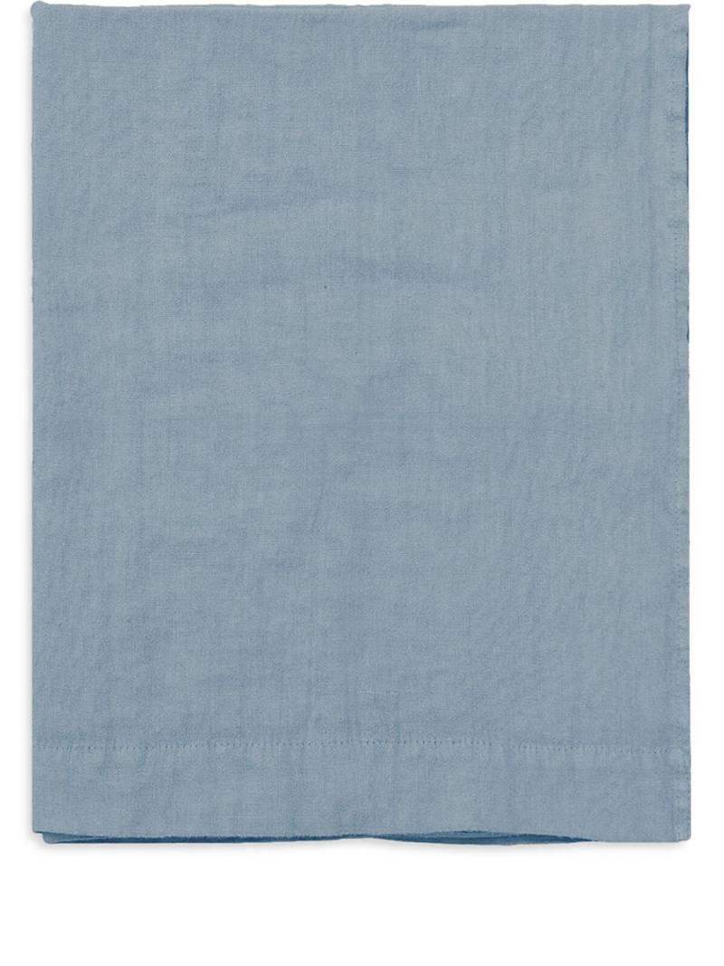 Once Milano tonal-stitching table runner - Blue von Once Milano